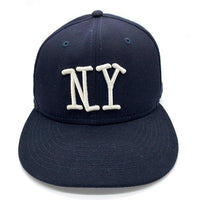 STUSSY ステューシー NEW ERA ニューエラ 59FIFTY NY LOGO CAP ベースボールキャップ ネイビー Size 7 1/2 (59.6cm) 福生店