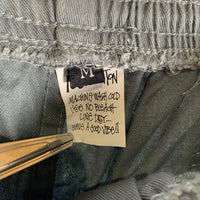 80-90's STUSSY ステューシー ビーチパンツ イージー グリーン グレー USA製 黒タグ Size M 福生店