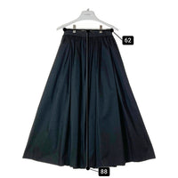 SEVEN TEN by MIHO KAWAHITO セブンテンバイミホカワヒト ギャザースカート ブラック sizeS 瑞穂店