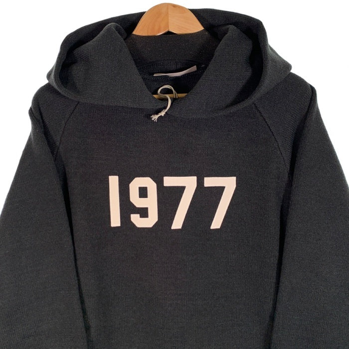 ESSENTIALS エッセンシャルズ 22SS KNIT HOODIE ニットフーディ 1977 パーカー IRON アイアン ブラック –  GolRagオンラインショップ