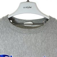 Champion チャンピオン リバースウィーブ 胸ワッペン スウェットトレーナー グレー size3XL 瑞穂店