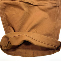 Carhartt カーハート R01 Relaxed Fit DUCK BIB OVERALLS リラックスフィット ダック オーバーオール ブラウン 1027776 211 Size 46×30 福生店