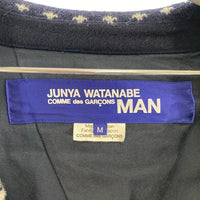 JUNYA WATANABE COMME des GARCONS MAN ジュンヤワタナベ コムデギャルソンマン WH-J010 AD2011 ノルディック柄 ウール ニット テーラードジャケット ネイビー sizeM 瑞穂店