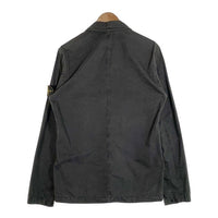 STONE ISLAND ストーンアイランド Overshirt オーバーシャツ ジップアップ チャコールグレー 7948425WN Size L 福生店