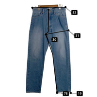 WTAPS ダブルタップス 20AW BLUES BAGGY TROUSERS ブルースバギー デニムパンツ USED加工 ライトブルー 202WVDT-PTM06 Size 02 福生店