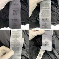 STONE ISLAND ストーンアイランド GARMENT DYED CRINKLE REPS R-NYLON DOWN ガーメントダイ リサイクルナイロン ダウンジャケット ブラック 811540723 10/2023 Size XL 福生店
