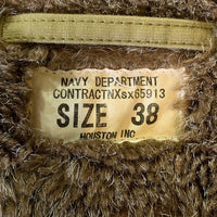 HOUSTON ヒューストン U.S.N. N-1 デッキジャケット カーキ Size 38 福生店