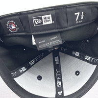 NEWERA ニューエラ Seattle Mariners シアトル マリナーズ 59FIFTY ベースボールキャップ ブラック サイドパッチ Size 7 1/8(56.8cm) 福生店
