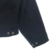 Carhartt カーハート ダック デトロイトジャケット 企業刺繡 ブランケットライナー ブラック 125周年 USA製 J001 Size XL-R 福生店