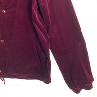 POLO RALPH LAUREN ポロラルフローレン CORDUROY COACH JACKET コーデュロイ コーチジャケット バーガンディー Size L 福生店