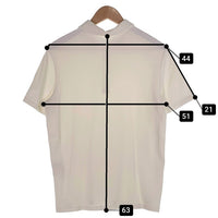 PRADA SPORT プラダスポーツ ハーフジップ 半袖ポロシャツ 生成り ETB0963 Size M 福生店