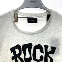 glamb グラム ROCK CS プリント パイル地 Tシャツ ホワイト GB17SP/CS13 Size 4 瑞穂店