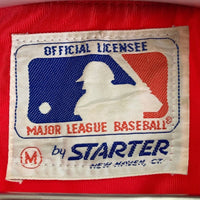 STARTER スターター USA製 MLB セントルイス・カージナルス ナイロン スタジアムジャケット レッド sizeM 瑞穂店