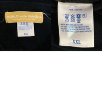 WORLD wide FAMOUS ワールドワイドフェイマス 2pac ビギー プリントTシャツ ブラック Size XXL 福生店