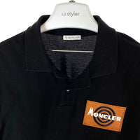 MONCLER モンクレール MAGLIA POLO MANICA CORTA ブラック sizeL 瑞穂店