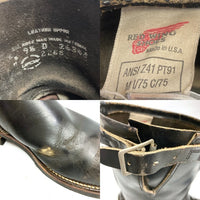 REDWING レッドウイング 2268 ANSI Z41 PT91 M I/75 C/75 PT91中期モデル エンジニアブーツ ブラック size9½ 瑞穂店