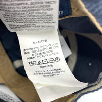 Polo by Ralph Lauren ポロラルフローレン コーデュロイ 6パネルキャップ 刺繡 ネイビー 福生店