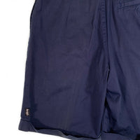 80-90's STUSSY ステューシー 2タック チノ ショーツ ショートパンツ ネイビー 黒タグ Size 32 福生店