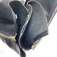 VANSON バンソン レザーチャップス パンツ ブラック Size 24 瑞穂店