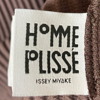 HOMME PLISSE ISSEY MIYAKE オムプリッセイッセイミヤケ HP46JK128 プリーツ 半袖 Tシャツ ダークブラウン size4 瑞穂店