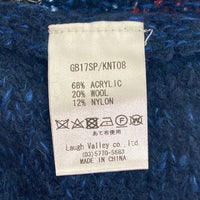 glamb グラム メキシカン ニットプルオーバーセーター トリコロール コンチョボタン GB17SP/KNT08 Size 3 瑞穂店