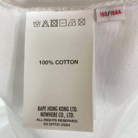 aape BY A BATHING APE エーエーピーイー アベイシングエイプ プリントTシャツ 2024 福袋 ホワイト sizeXXL 瑞穂店