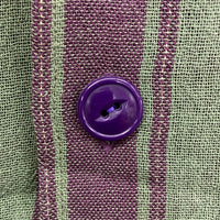 Needles ニードルズ 23SS Cabana Shirt カバナシャツ 開襟 半袖 ジャカード グリーン パープル MR242 Size M 瑞穂店
