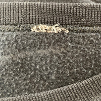 90's~ RUSSEL ATHLETIC ラッセルアスレチック 前V クルーネックスウェットトレーナー ブラック プリント Size XL 相当 福生店