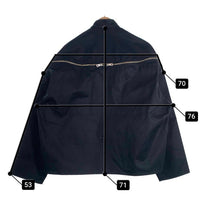 FACETASM ファセッタズム DICKIES ディッキーズ KUNG-FU JACKET カンフージャケット ブラック MIMI-JK-U06 Size 3 福生店