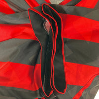 LOTTO ロット ACミラン 93-94 ホーム ブランク ユニフォーム ワッペンロゴなし レッド×ブラック size- 瑞穂店