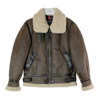 ALPHA INDUSTRIES アルファインダストリーズ TA1469-068 B-3 ムートンジャケット ブラウン sizeS 瑞穂店