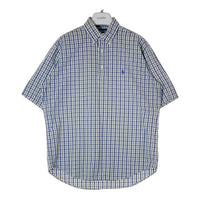 Ralph Lauren ラルフローレン PURCELL ボタンダウン 半袖 プルオーバーシャツ ブルー×ホワイト sizeM 瑞穂店