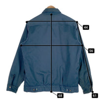 80-90's Dickies ディッキーズ チノツイル ワークジャケット ネイビー 内フリース Size M-R 福生店