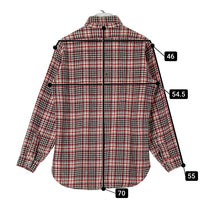 PENDLETON ペンドルトン USA製 70's ウール チェックシャツ グレー×レッド sizeL※所々小穴あり 瑞穂店