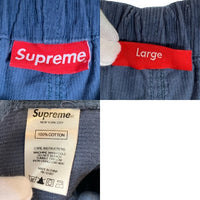 SUPREME シュプリーム 19AW Corduroy Skate Pant コーデュロイ スケートパンツ ネイビー Size L 福生店