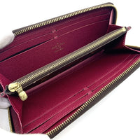 Louis Vuitton ルイヴィトン モノグラム ポルトフォイユクレマンス ラウンドファスナー長財布 M60742 福生店
