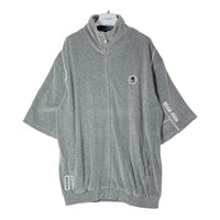 Sean John ショーンジョン ベロア 半袖トラックジャケット グレー sizeXL 瑞穂店