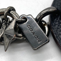 COACH コーチ Kiko Mizuhara 水原希子 レザーキーホルダー ブラック 瑞穂店