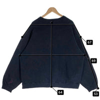 00's FRUIT OF THE LOOM フルーツ オブ ザ ルーム クルーネック スウェット プルオーバー フルーツタグ ブラック メキシコ製 Size XXL 福生店