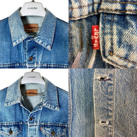 Levi's リーバイス 70500-0217 ボタン裏273 ポーランド製 ユーロリーバイス 3rd トラッカージャケット Gジャン ライトインディゴ size42 瑞穂店
