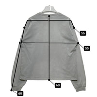 AVIREX アヴィレックス 5130701 WEB LIMITED LINE SPRAY L/S T-SHIRT 刺繍 長袖Tシャツ ライトグレー sizeL 瑞穂店