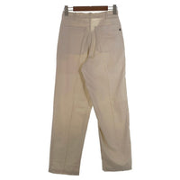 80's STUSSY ステューシー リネン コットン テーパードスラックス アイボリー USA製 黒タグ Size 28 福生店