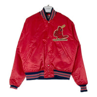 STARTER スターター USA製 MLB セントルイス・カージナルス ナイロン スタジアムジャケット レッド sizeM 瑞穂店