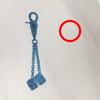 Chrome Hearts クロムハーツ DICE ORG CTN U LS プリント ロングスリーブTシャツ ダイス オフホワイト ラスベガス限定 Size L 福生店