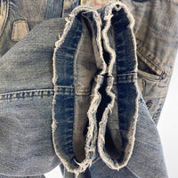 DIESEL ディーゼル ワッペン パッチワーク ダメージ加工 デニムパンツ ライトインディゴ size29 瑞穂店