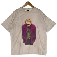 M エム THE DARK KNIGHT JOKER ダークナイト ジョーカー ヴィンテージ加工 プリントTシャツ ホワイト MTDK-TS01 Size L 福生店