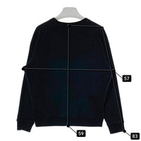 MSGM エムエスジーエム ロゴプリント スウェットトレーナー ブラック sizeS 瑞穂店