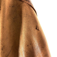 Massimo Dutti マッシモデュッティ シープレザージャケット ブラウン sizeL 瑞穂店
