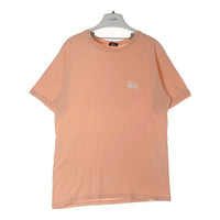 STUSSY ステューシー メキシコ製 ショーンフォント Tシャツ サーモンピンク sizeM 瑞穂店