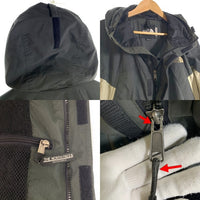 THE NORTH FACE ノースフェイス ナイロン マウンテンパーカー グリーン アイボリー NP-2409 Size M 福生店